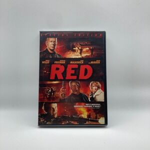 RED Special Edition DVD Bruce Willis Morgan Freeman Summit Entertainment 2011